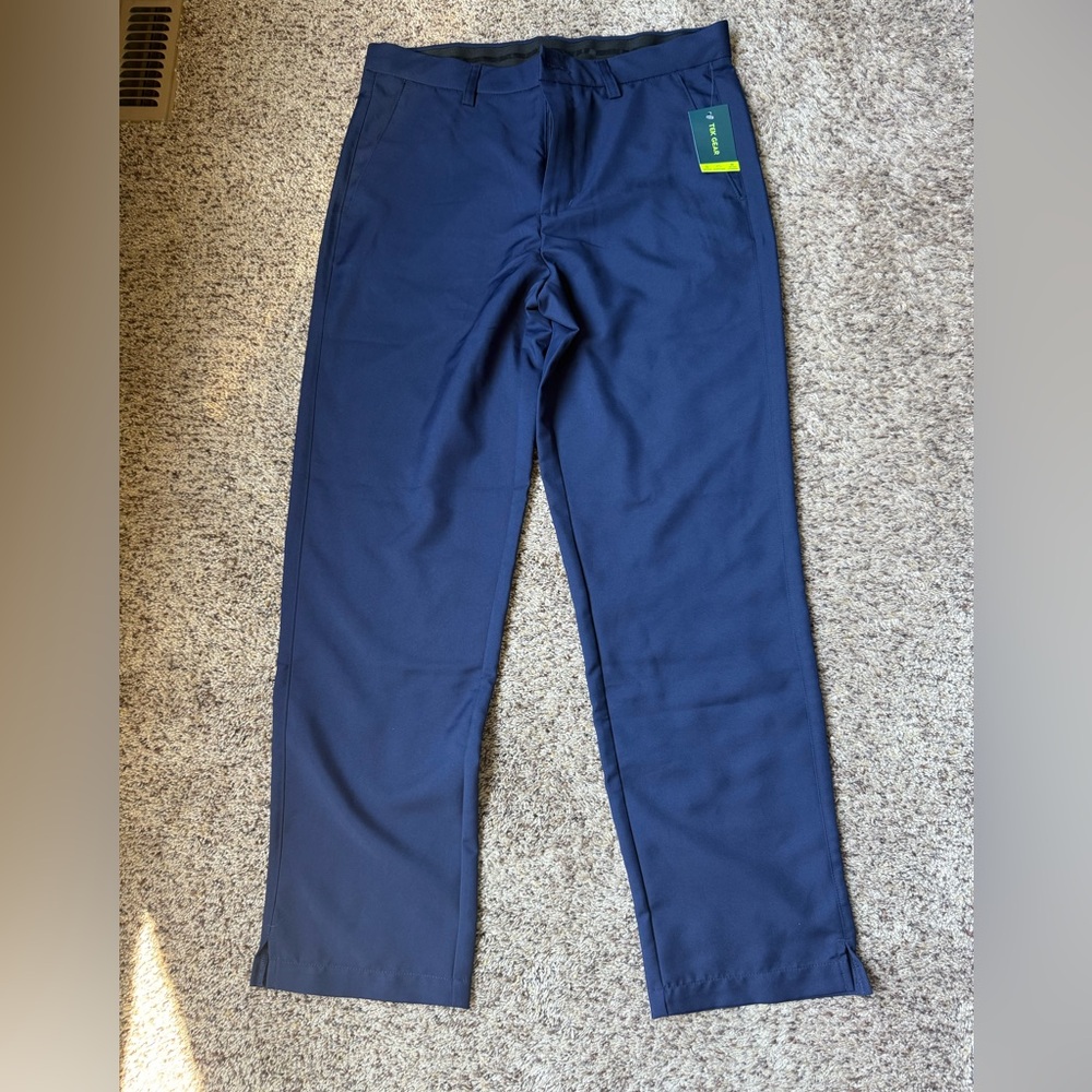 NEW!! Men's blue Tek Gear athletic golf pants 32 x 30